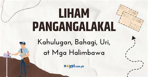 liham drawing|LIHAM PANGANGALAKAL: Kahulugan, Bahagi, Uri, at Mga .